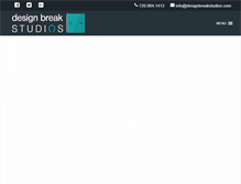 Tablet Screenshot of designbreakstudios.com